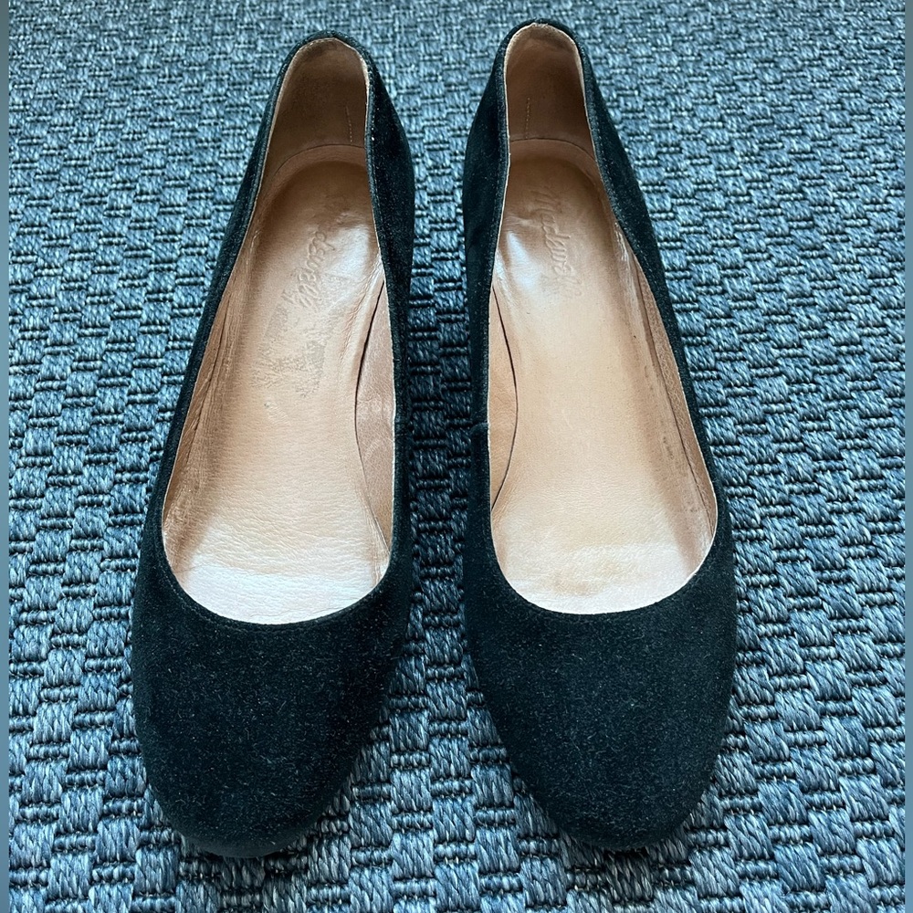 Madewell Ella Suede Pumps 9